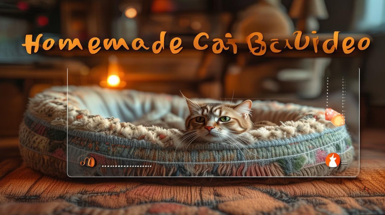 自制猫咪床视频