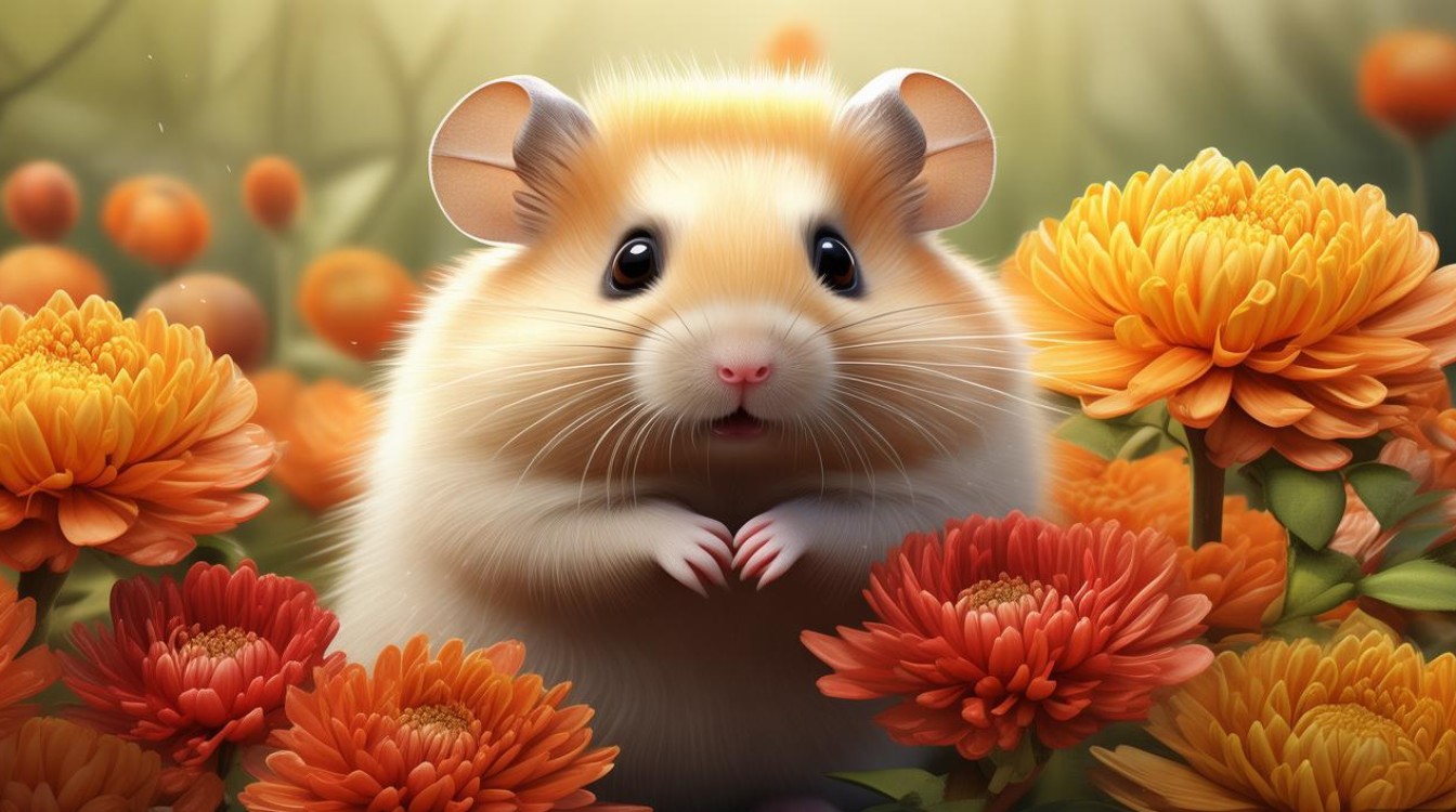 仓鼠可以吃菊花降火嘛