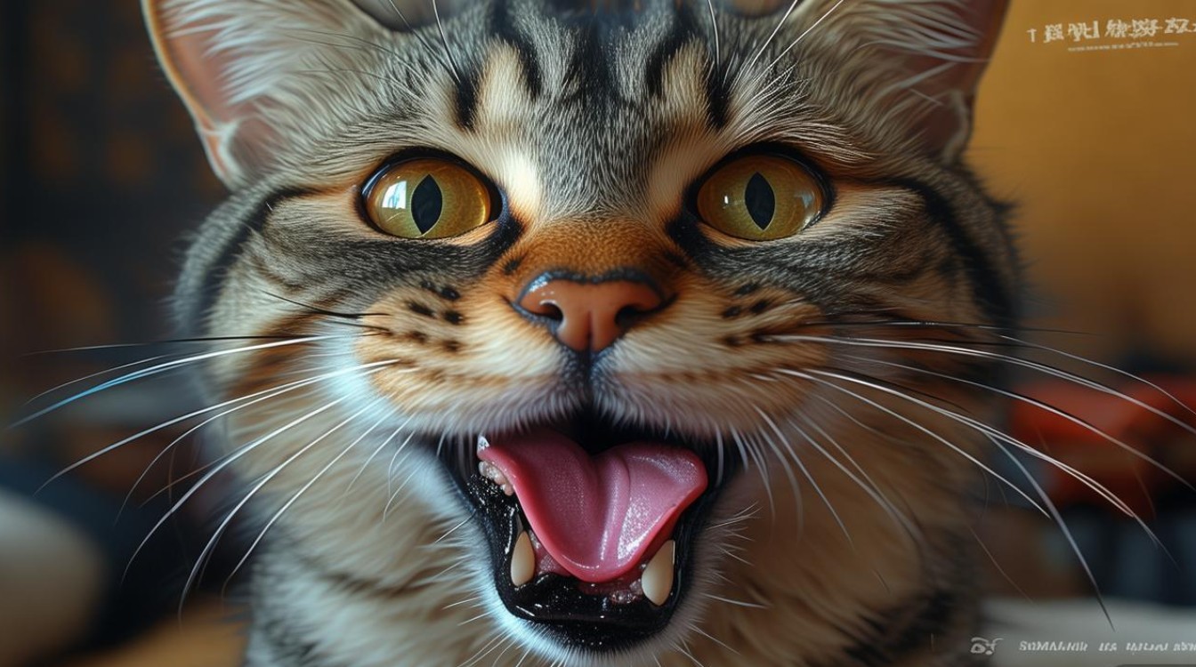 猫咪舌头受伤发黑