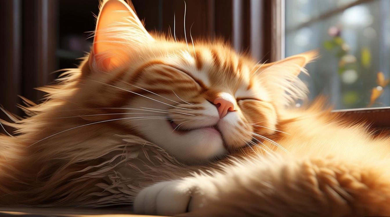 猫咪靠到身上睡觉