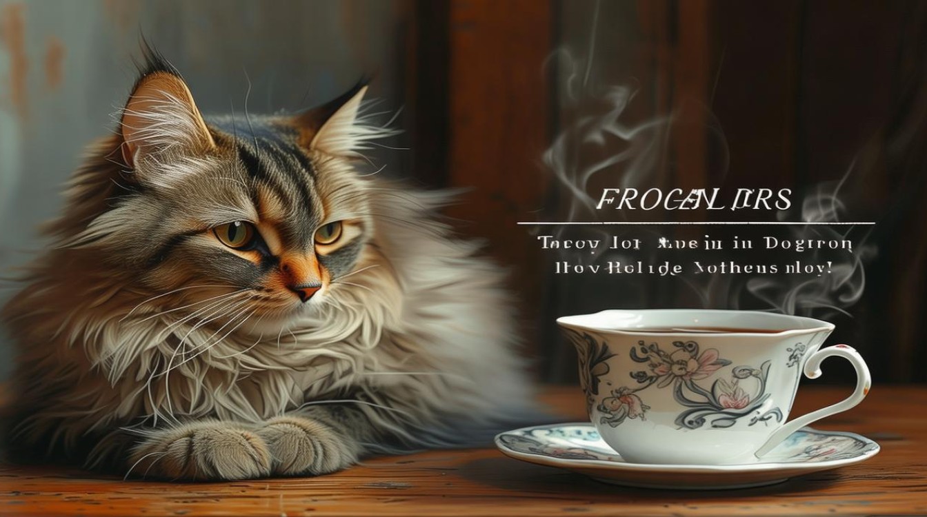 喜欢猫咪和杯子