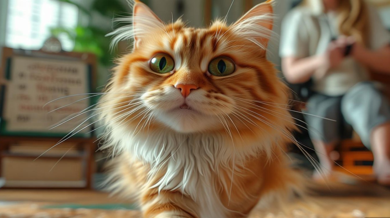 猫咪爱跟人走