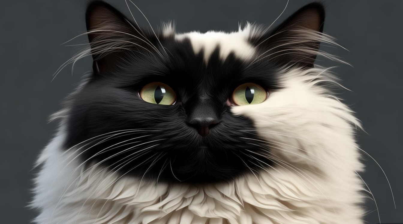 猫咪挤黑下巴