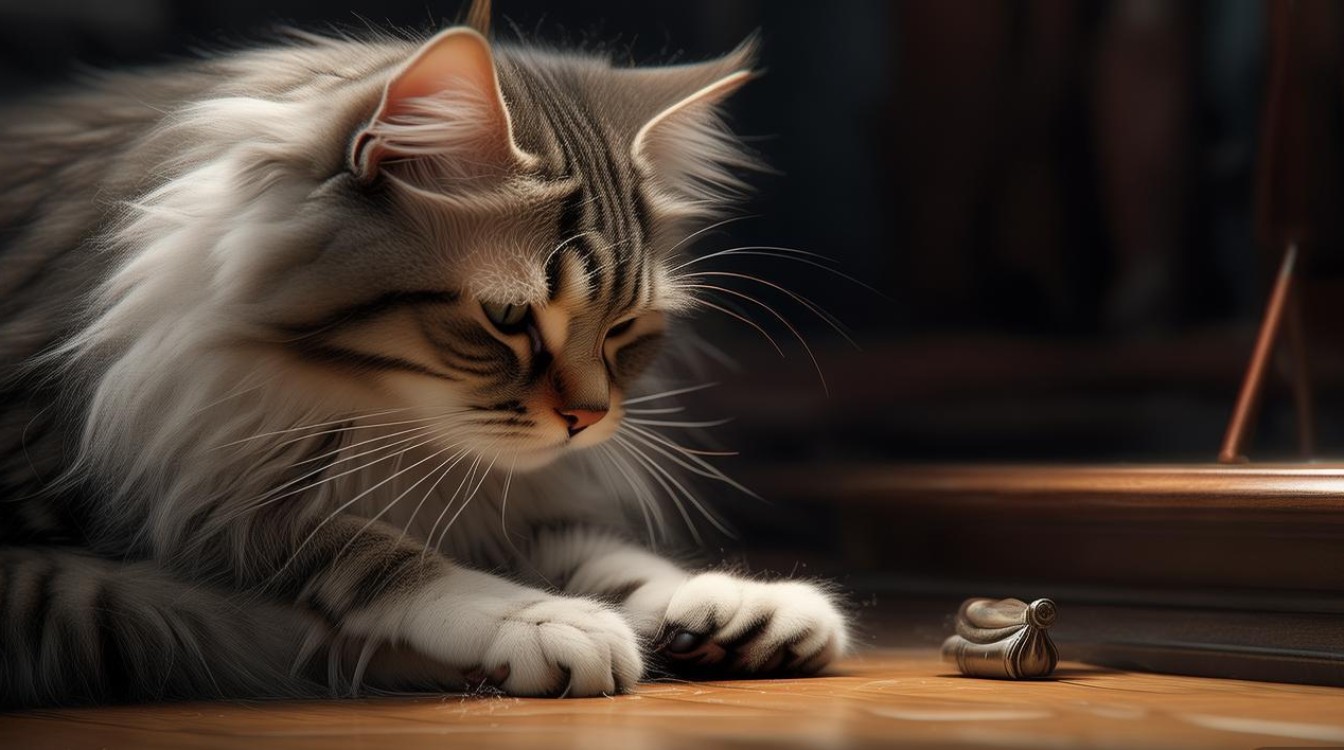 猫咪自己磨指甲
