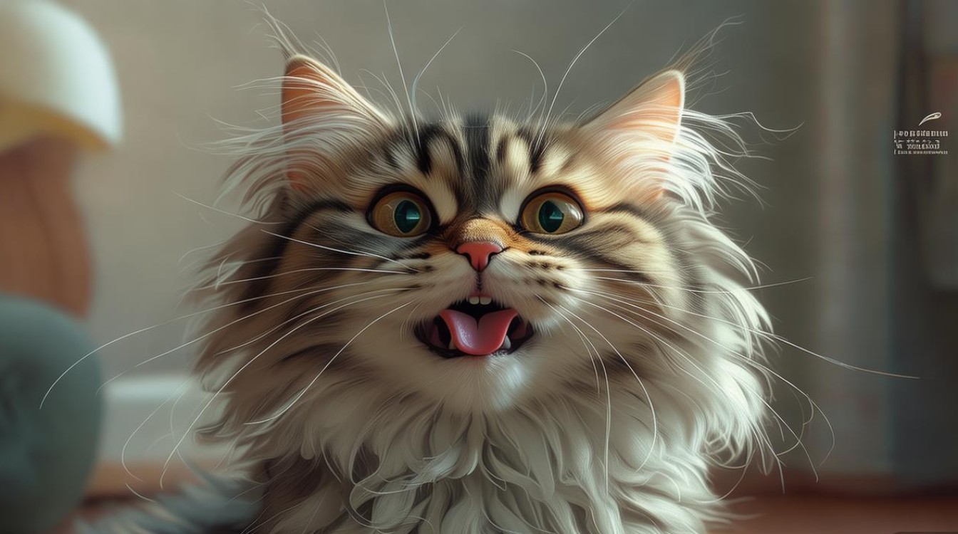 猫咪咬舌头咳嗽