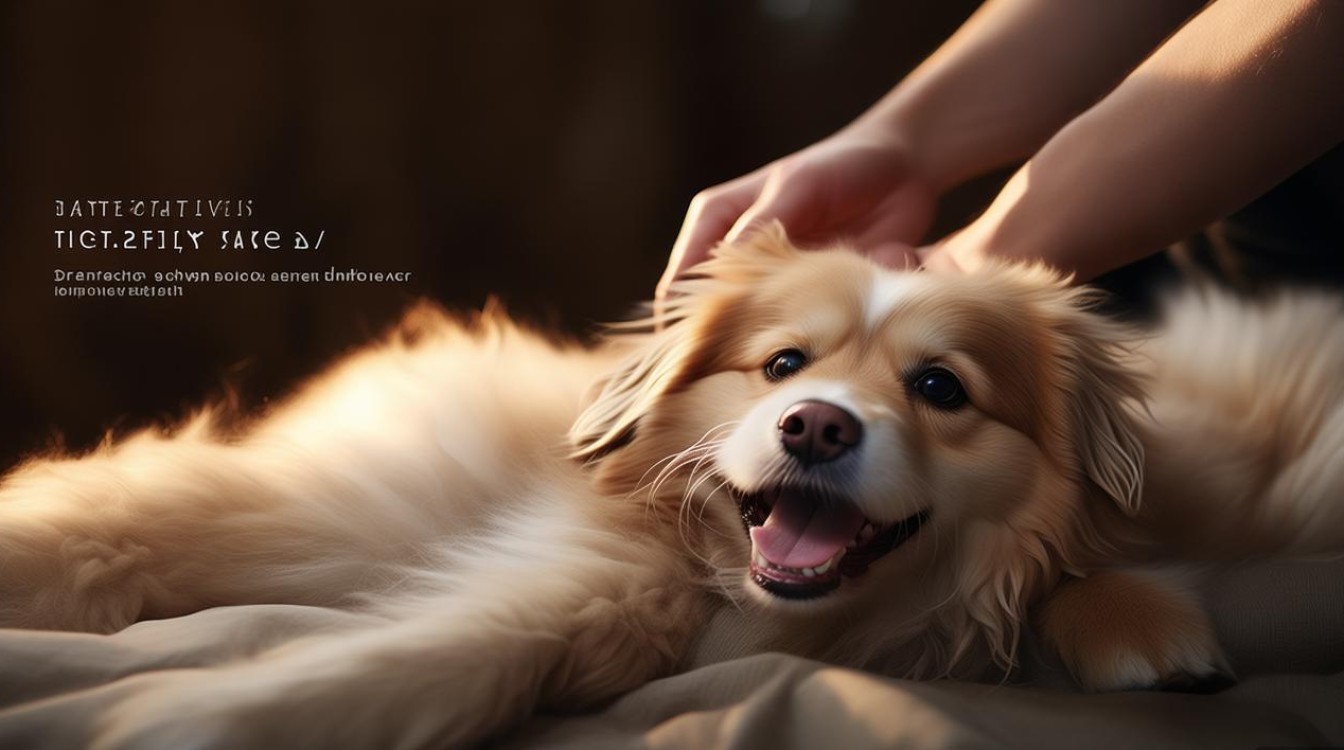 按摩狗狗胃