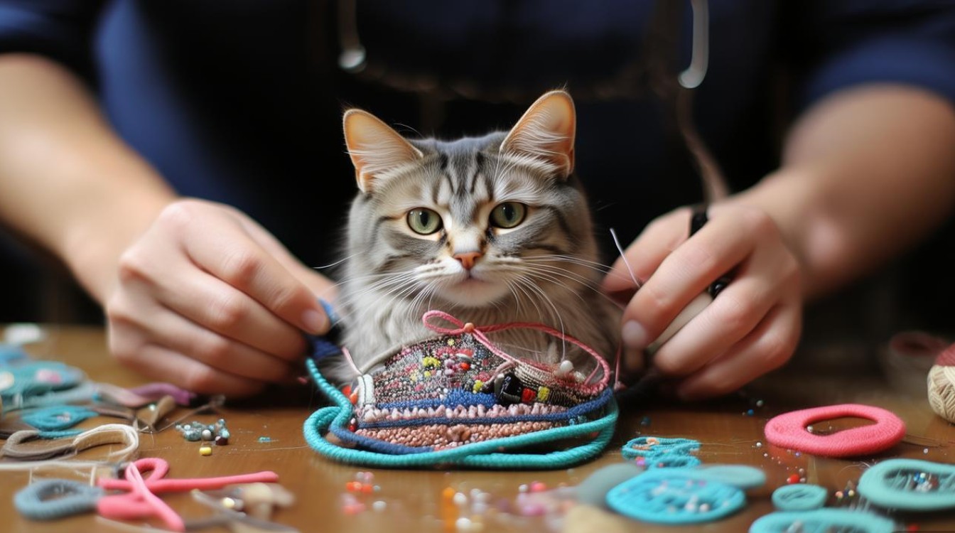 自己做猫咪项圈