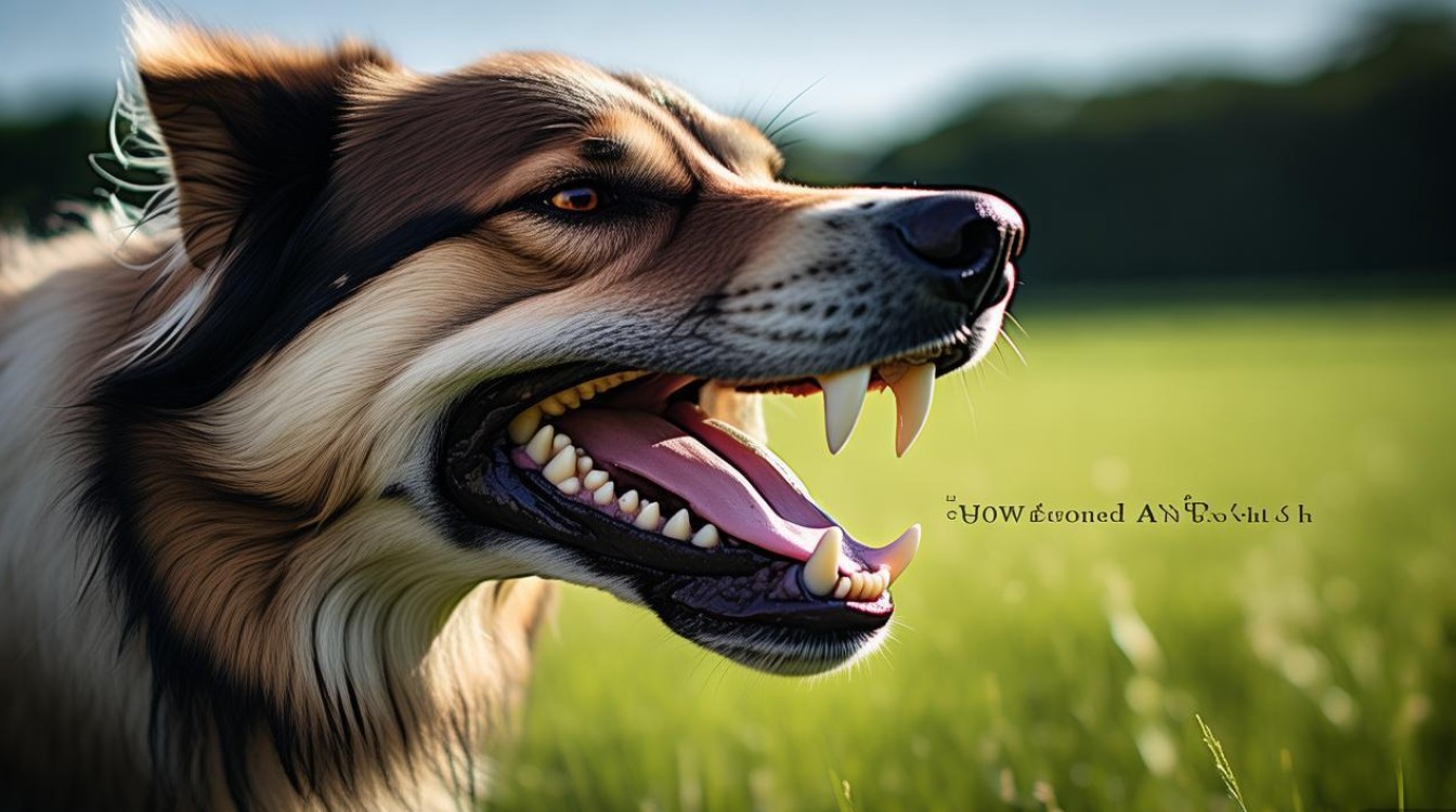 狗狗长犬牙