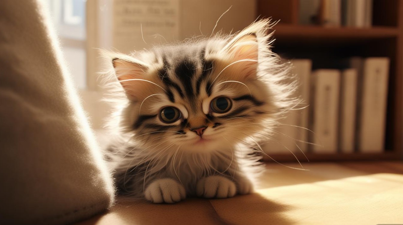 猫咪老是很胆小