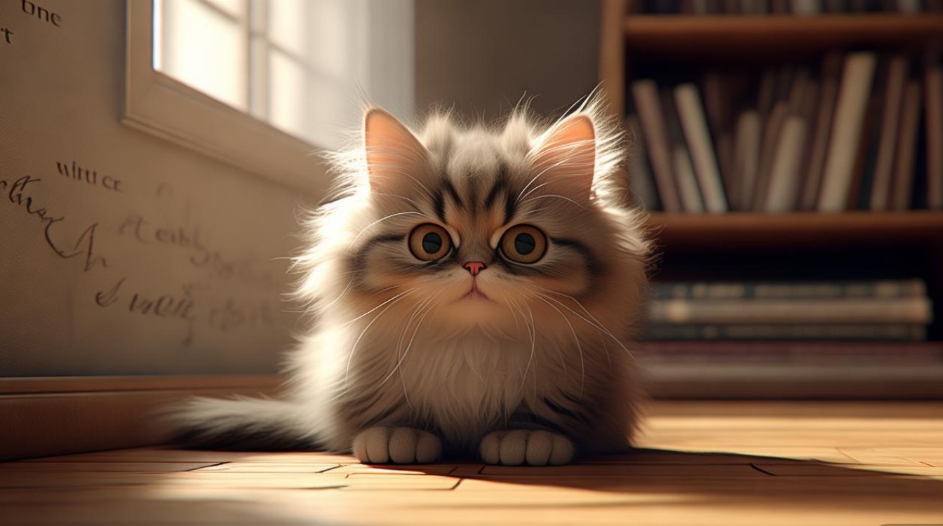 猫咪老是很胆小