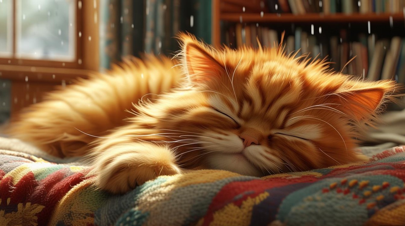 加菲猫猫咪生病