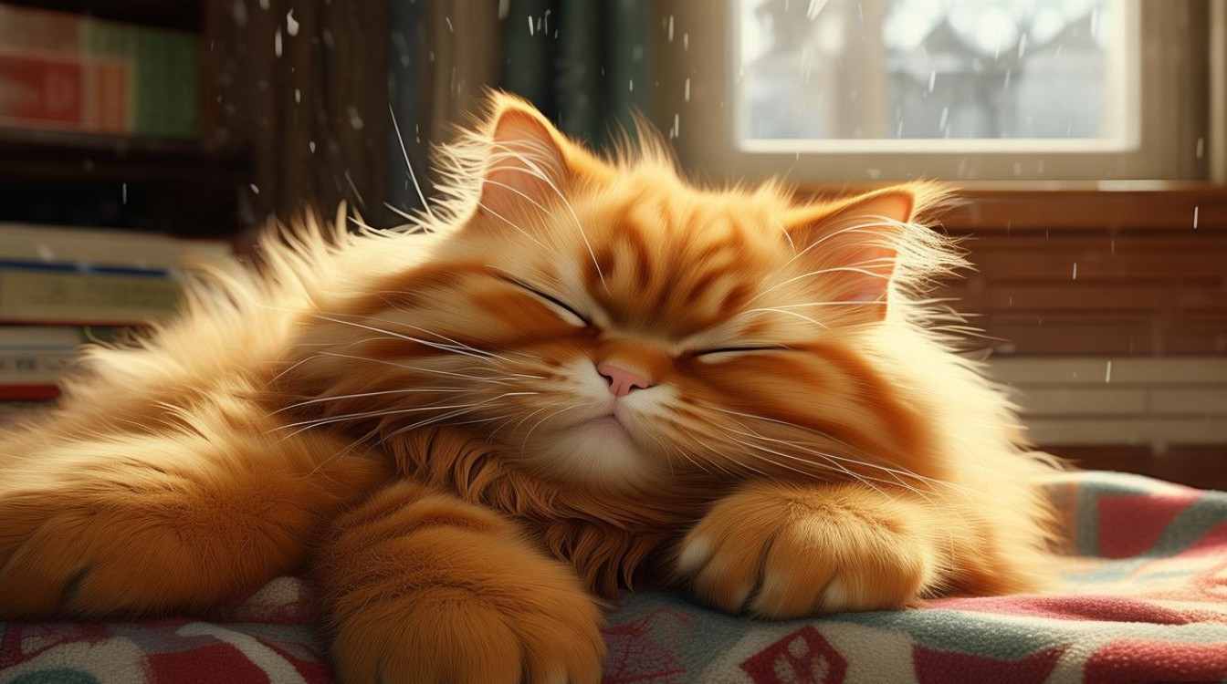 加菲猫猫咪生病