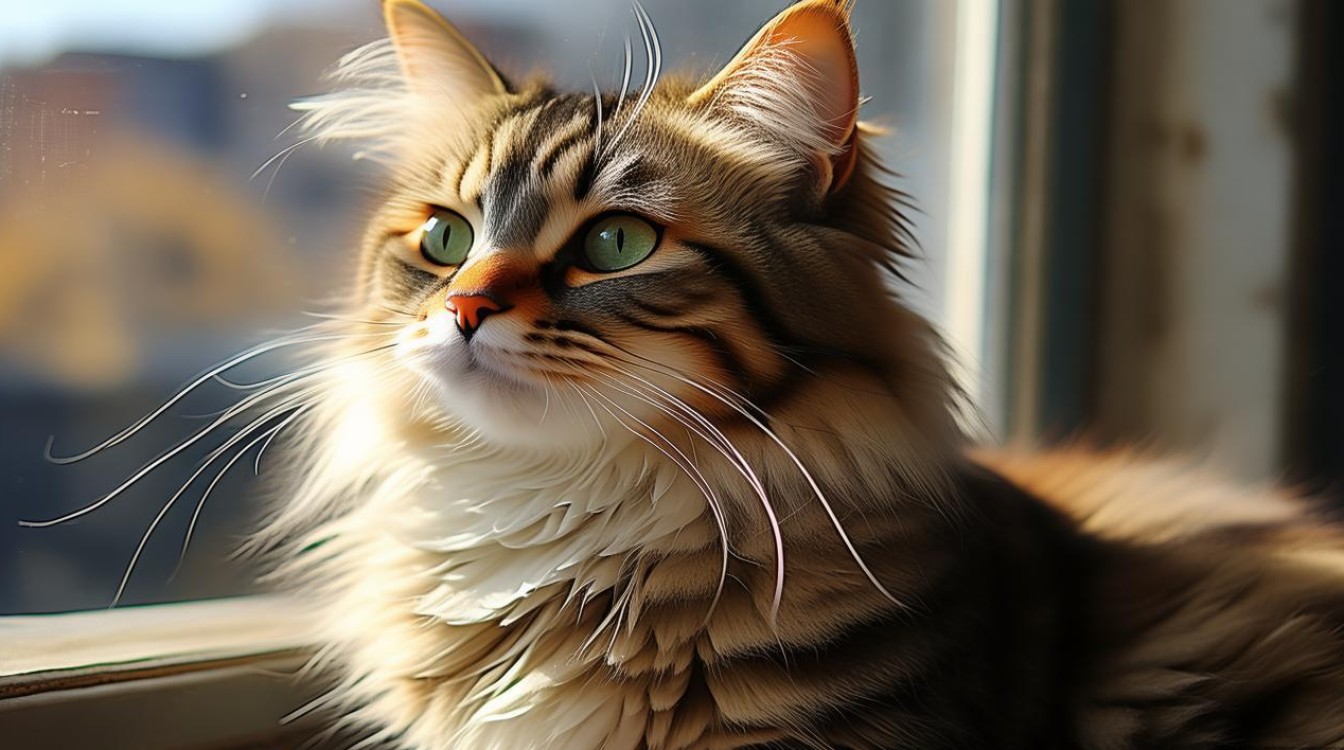 猫咪对周围叫