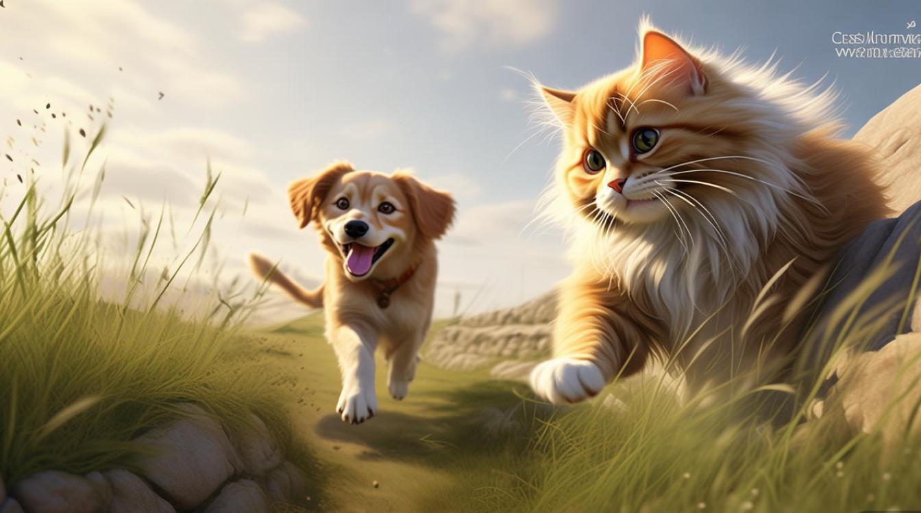 猫咪找狗狗