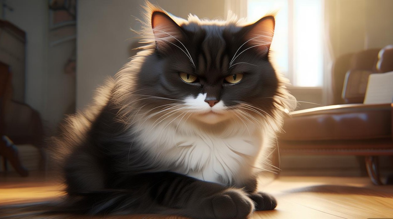 猫咪打了记仇么