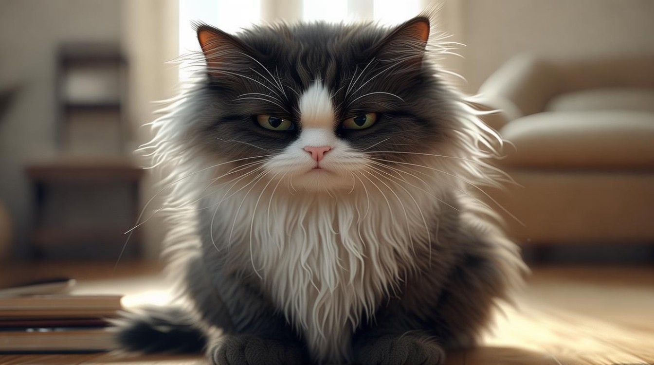 猫咪打了记仇么
