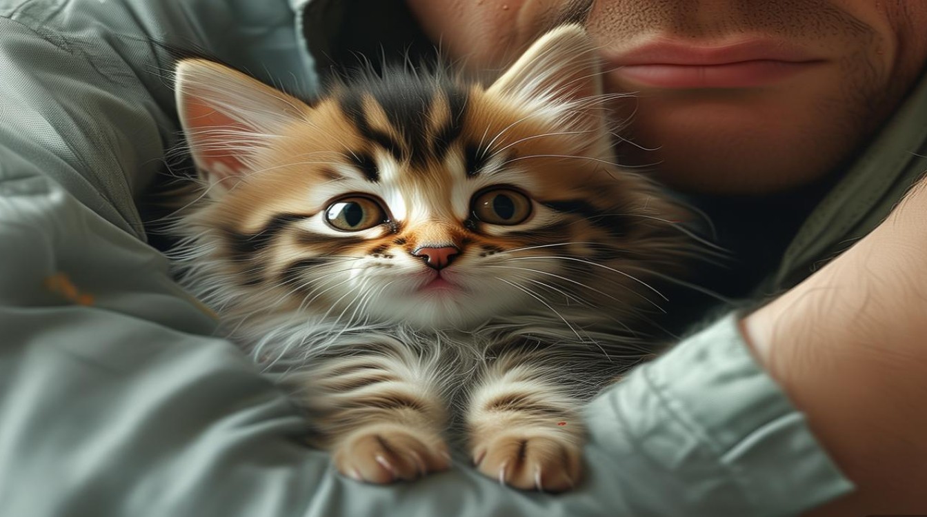 猫咪抱它会抓人
