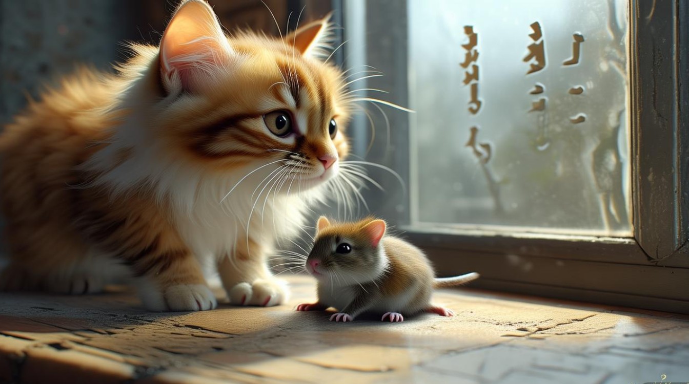 猫咪吃老鼠补充