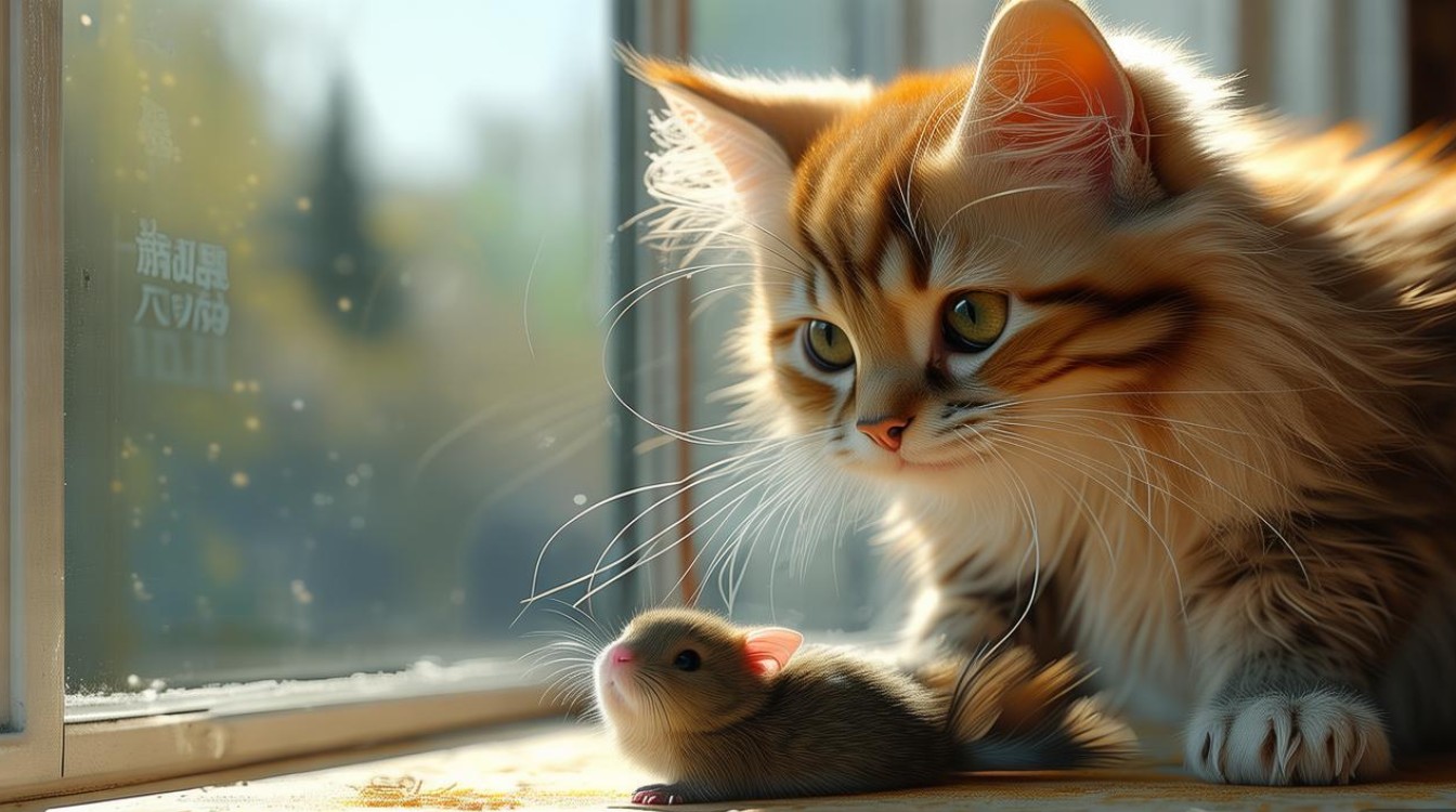 猫咪吃老鼠补充