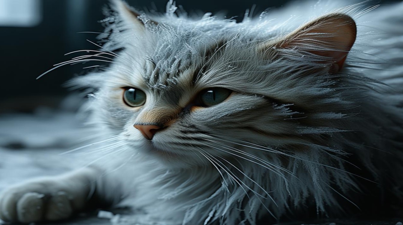 猫咪身上冷 发硬