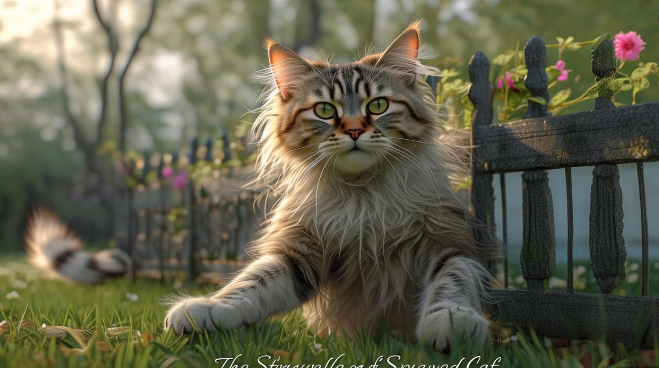 猫咪绝育后挣扎
