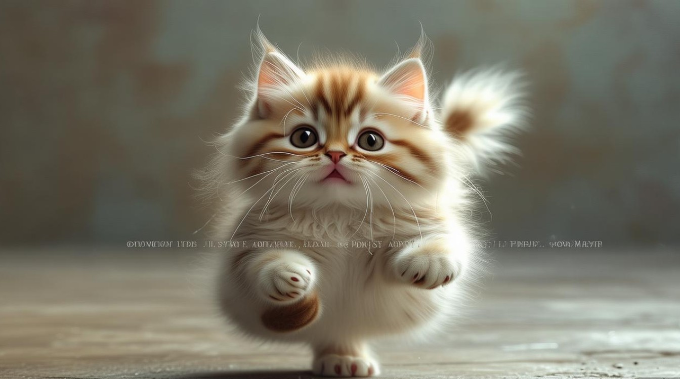 猫咪扭屁股可爱