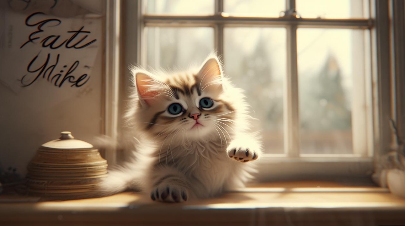 猫咪摔到能吃奶