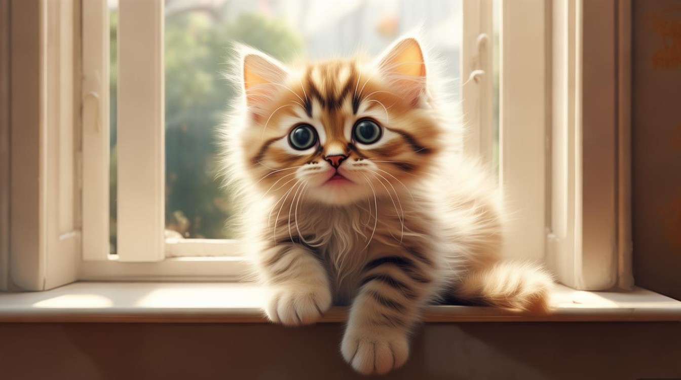 猫咪摔到能吃奶