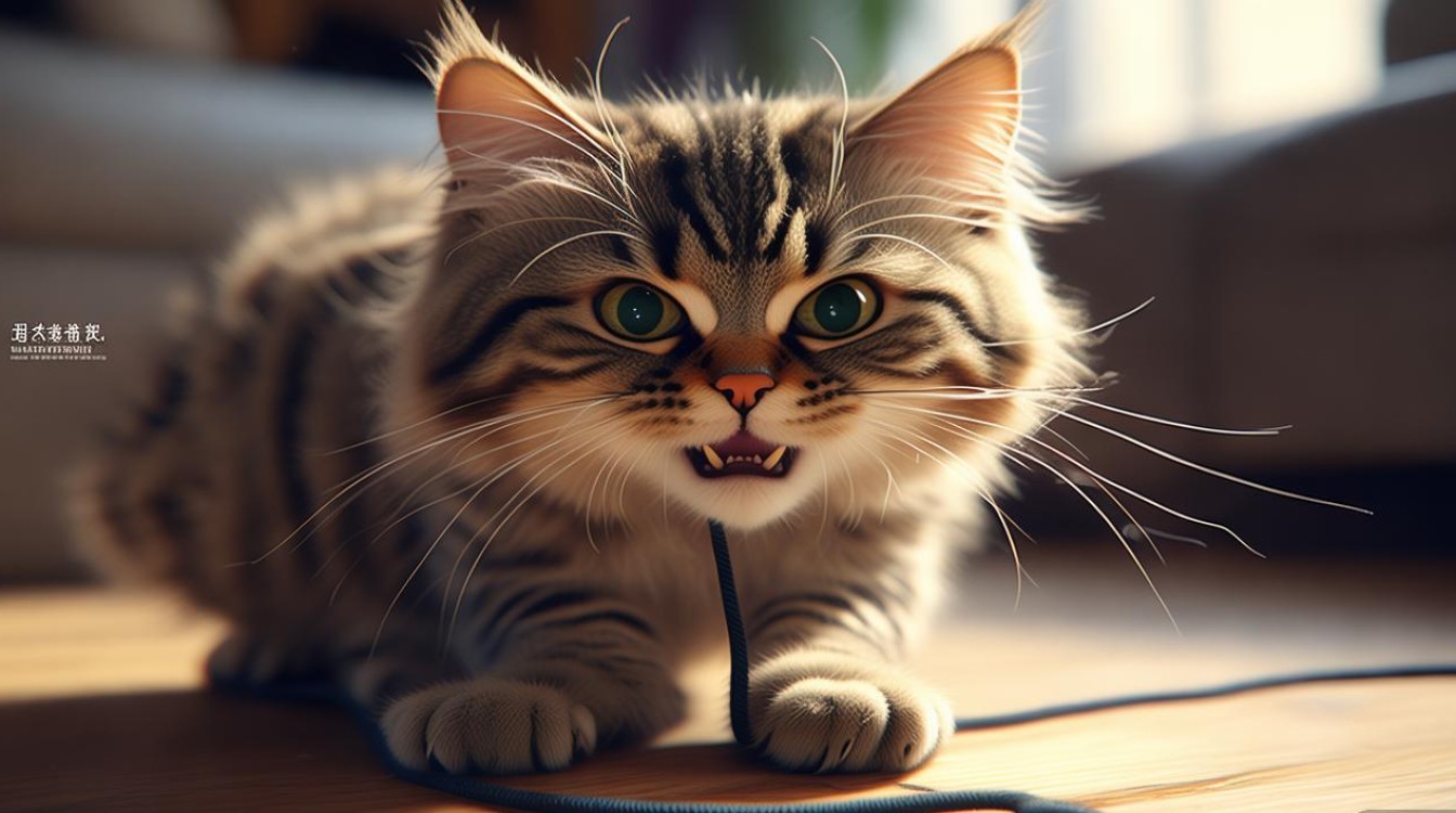 猫咪喜欢咬我鞋带