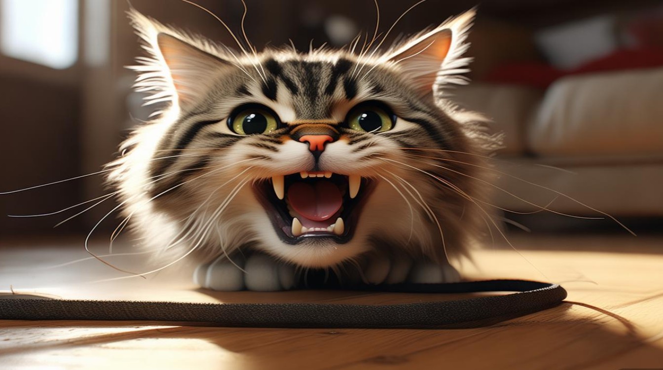 猫咪喜欢咬我鞋带