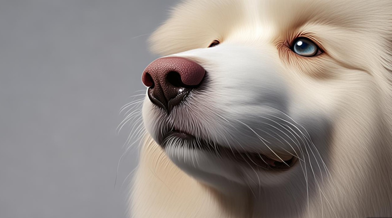 狗狗粉鼻头