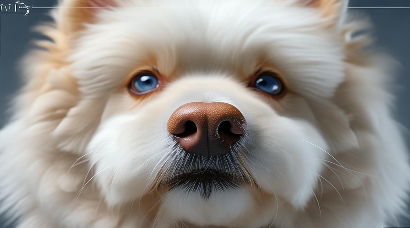 狗狗粉鼻头