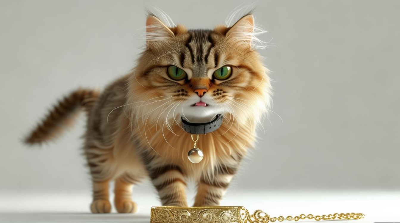 猫咪不肯戴项圈
