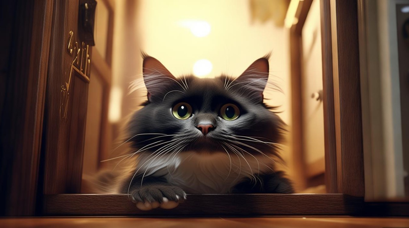 猫咪每次想出门