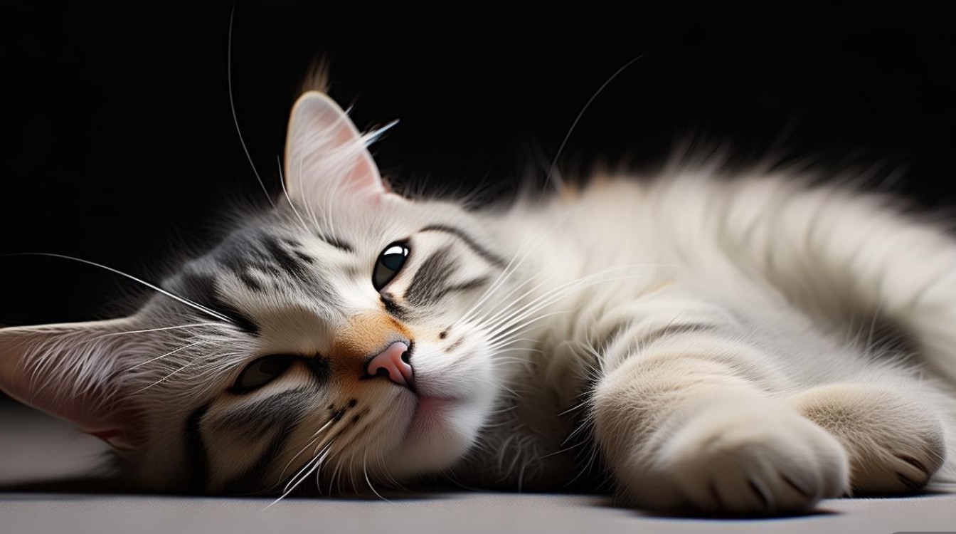 猫咪 侧躺 快死