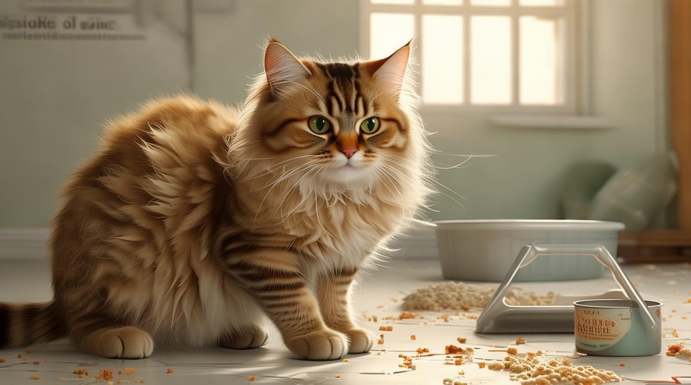 猫咪拉肚子厌食