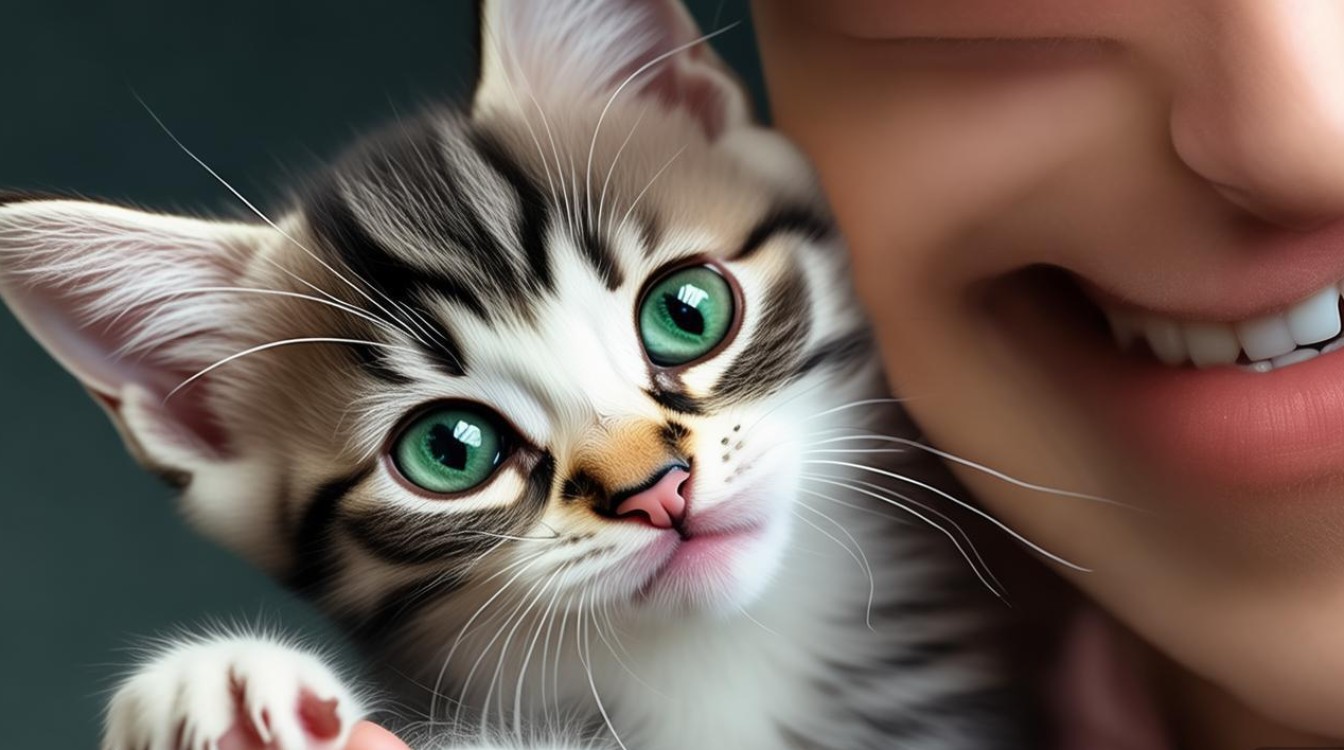 猫咪叫咬脸