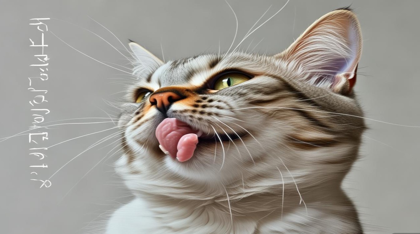 猫咪少半截舌头