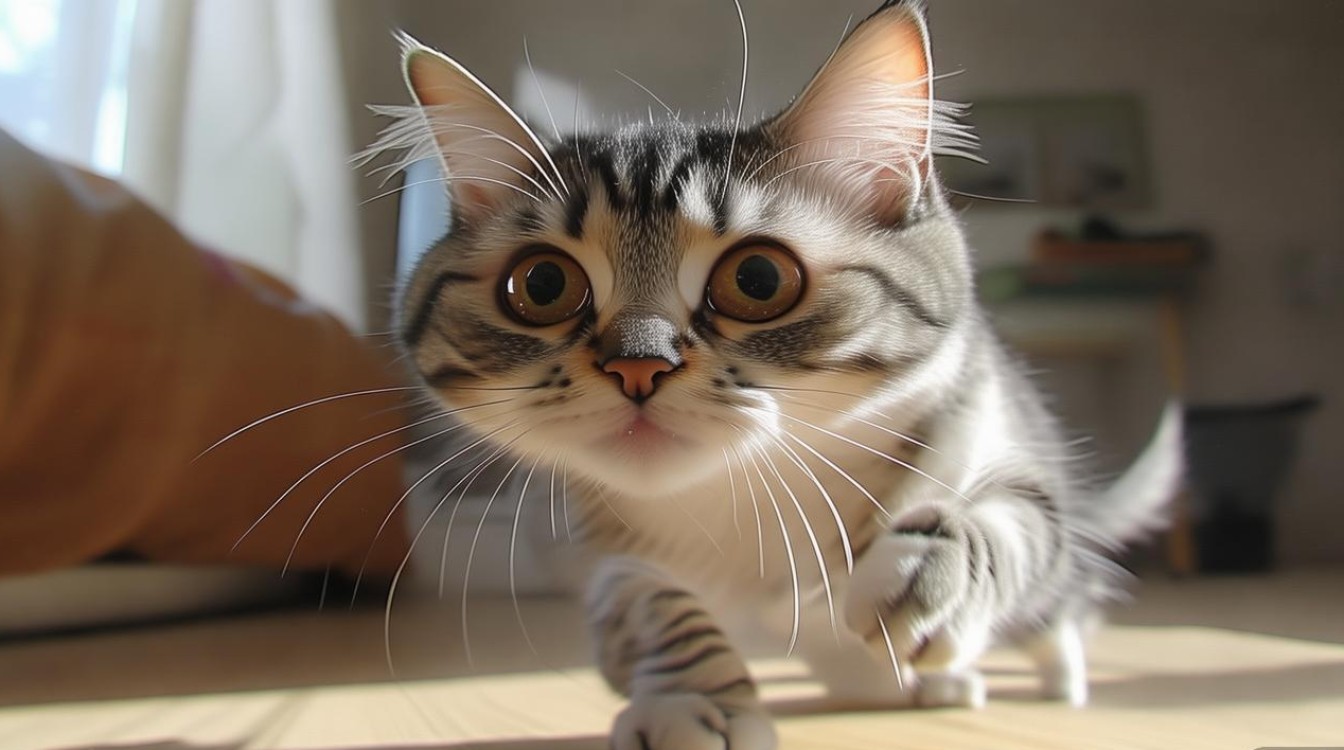 猫咪突然想逃跑