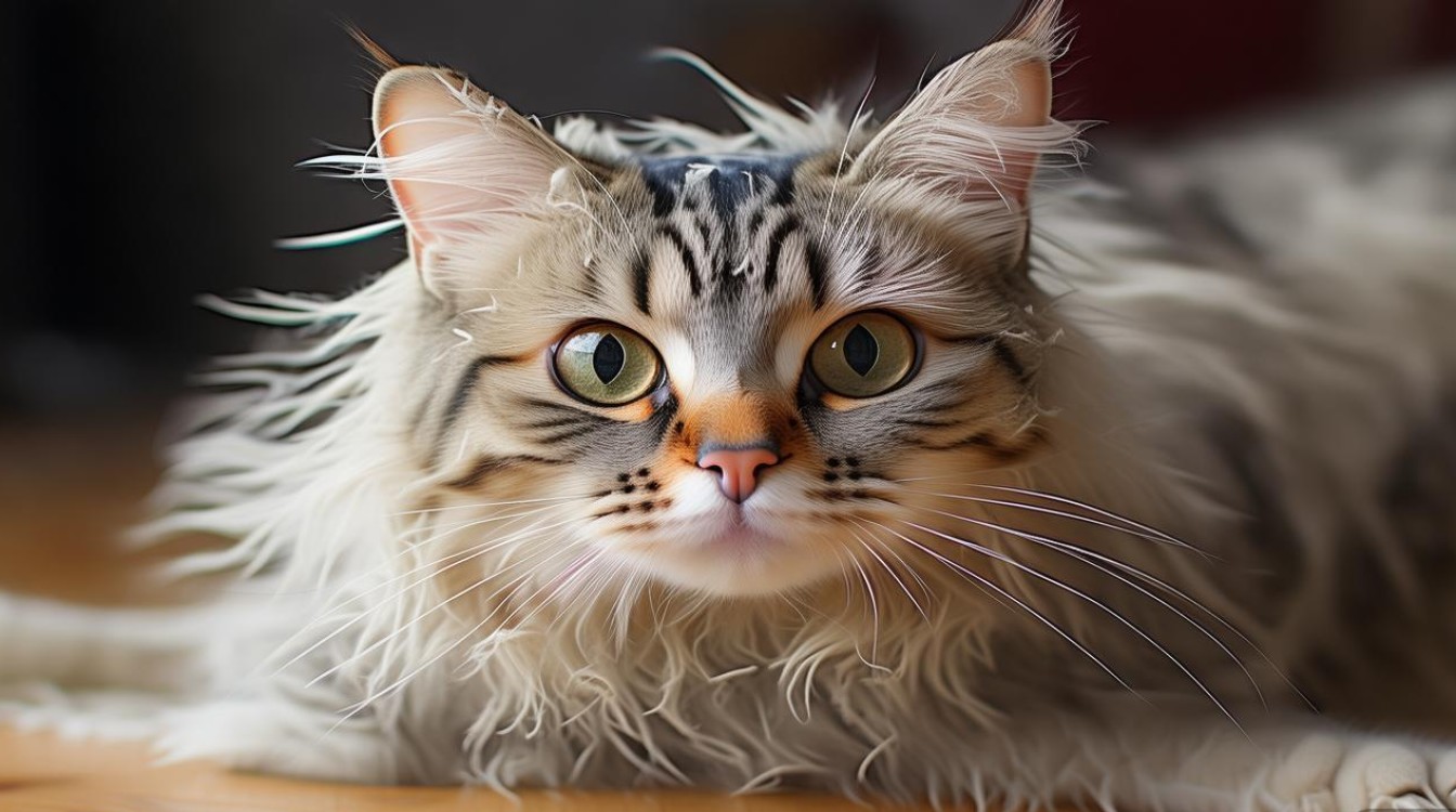 猫咪换毛时瘦