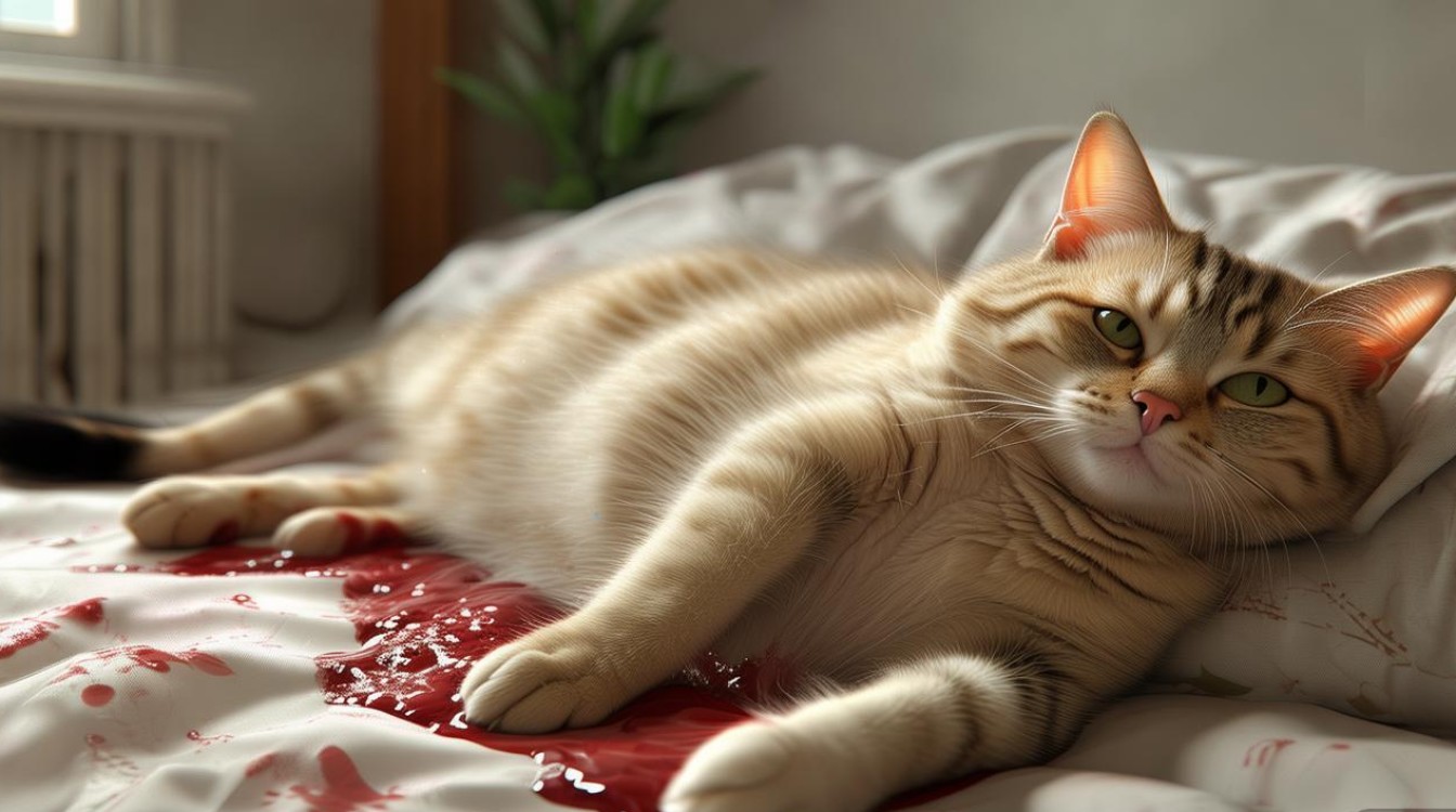 猫咪怀孕过程流血