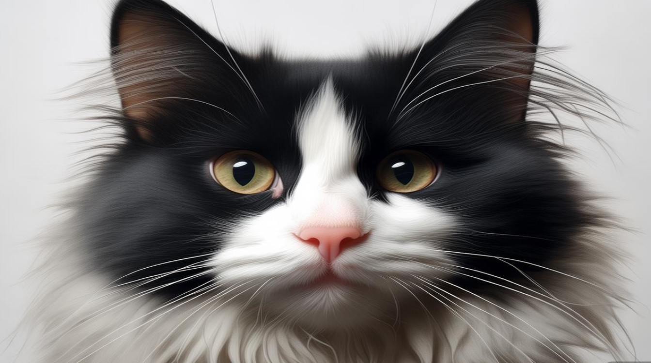 猫咪鼻头粉黑