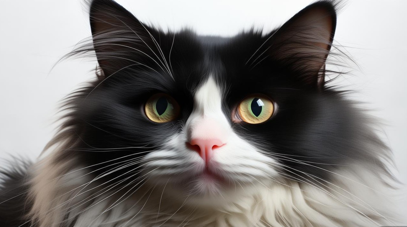 猫咪鼻头粉黑