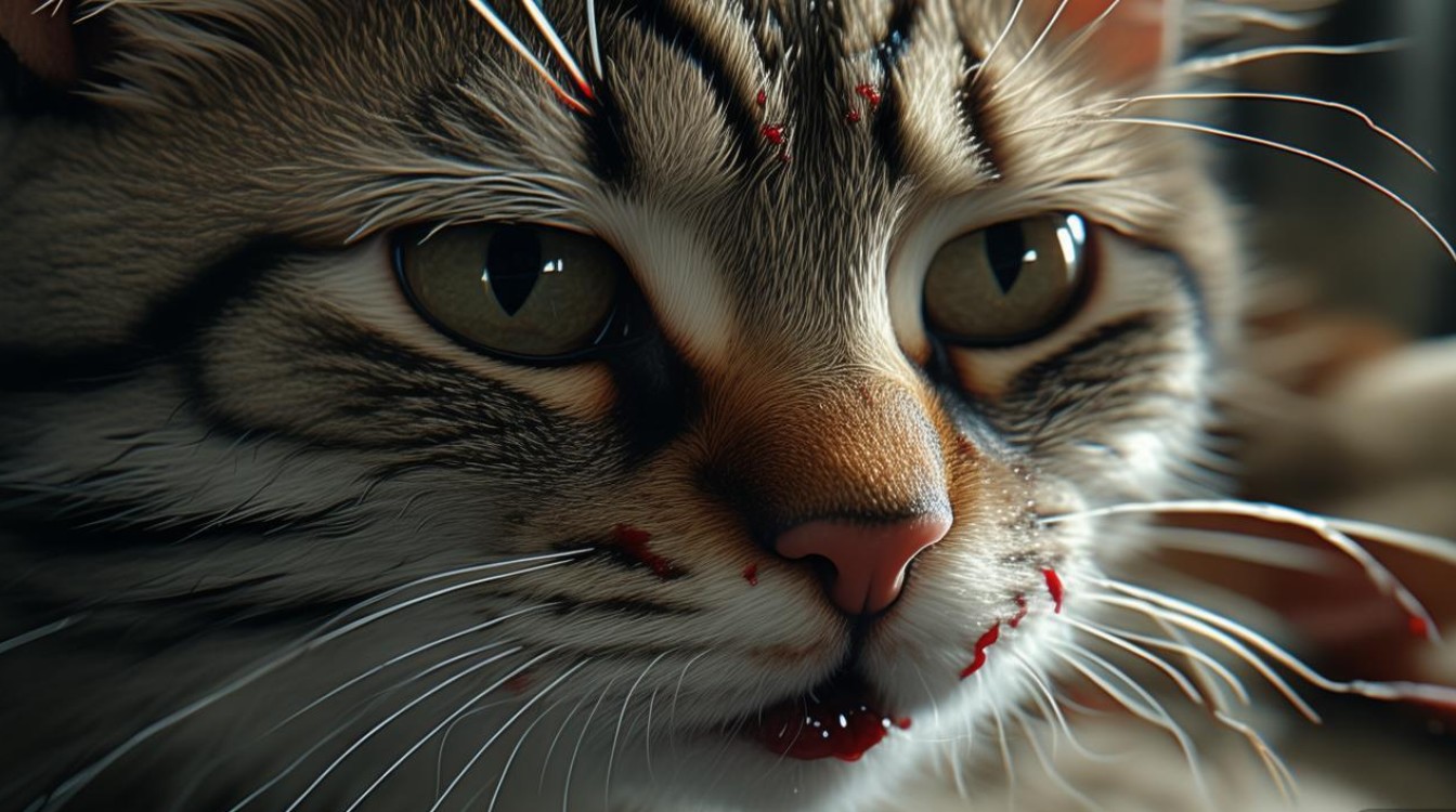 猫咪鼻子流血抽搐