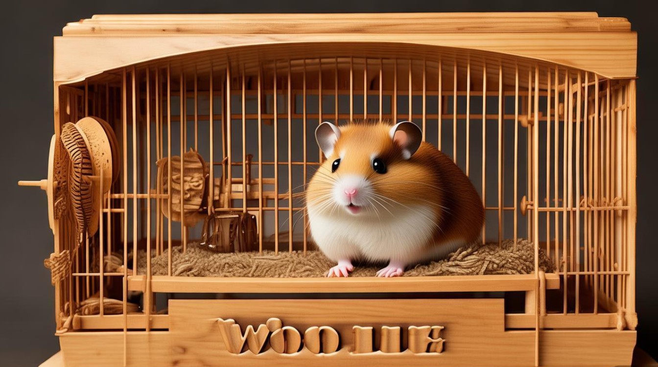 仓鼠笼中的木肖厚点