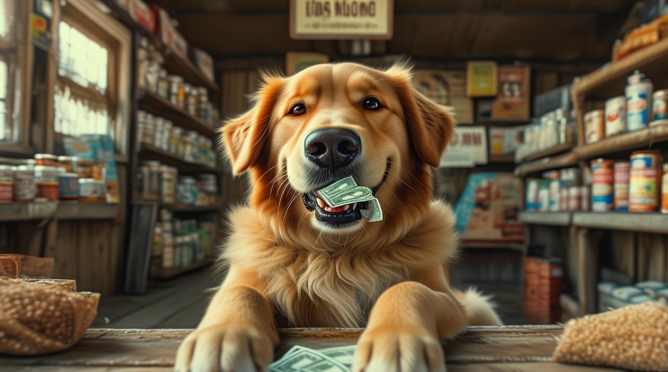 狗狗买粮食