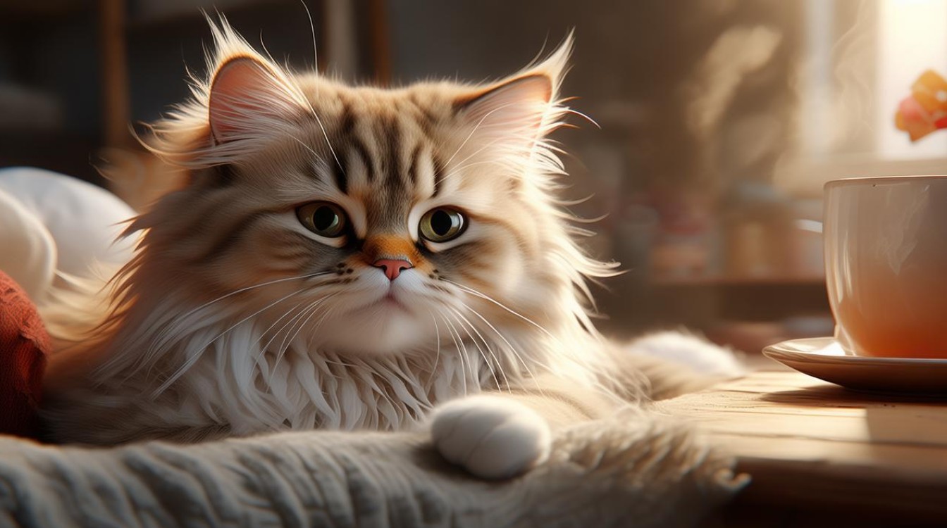 猫咪感冒有些发热