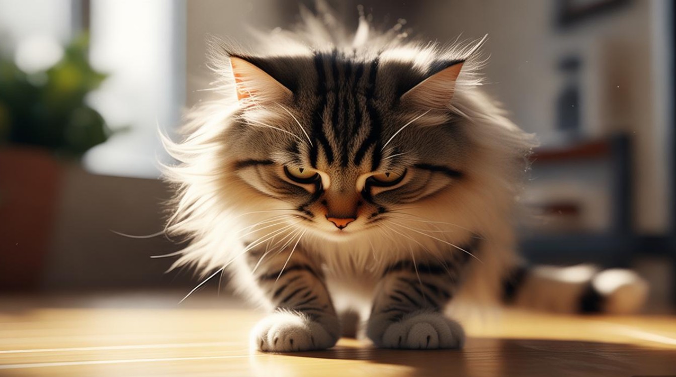 猫咪排泄被打断