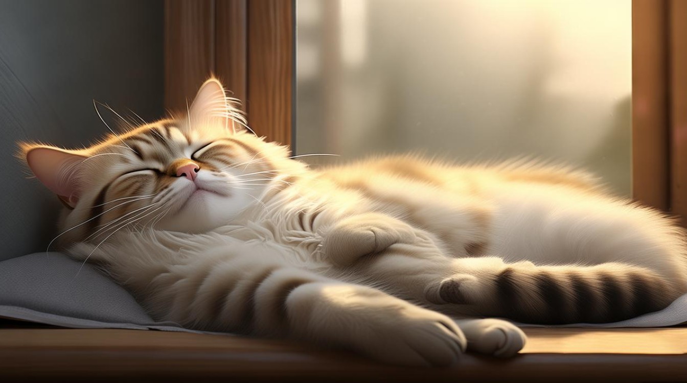 猫咪睡觉肚子抽搐