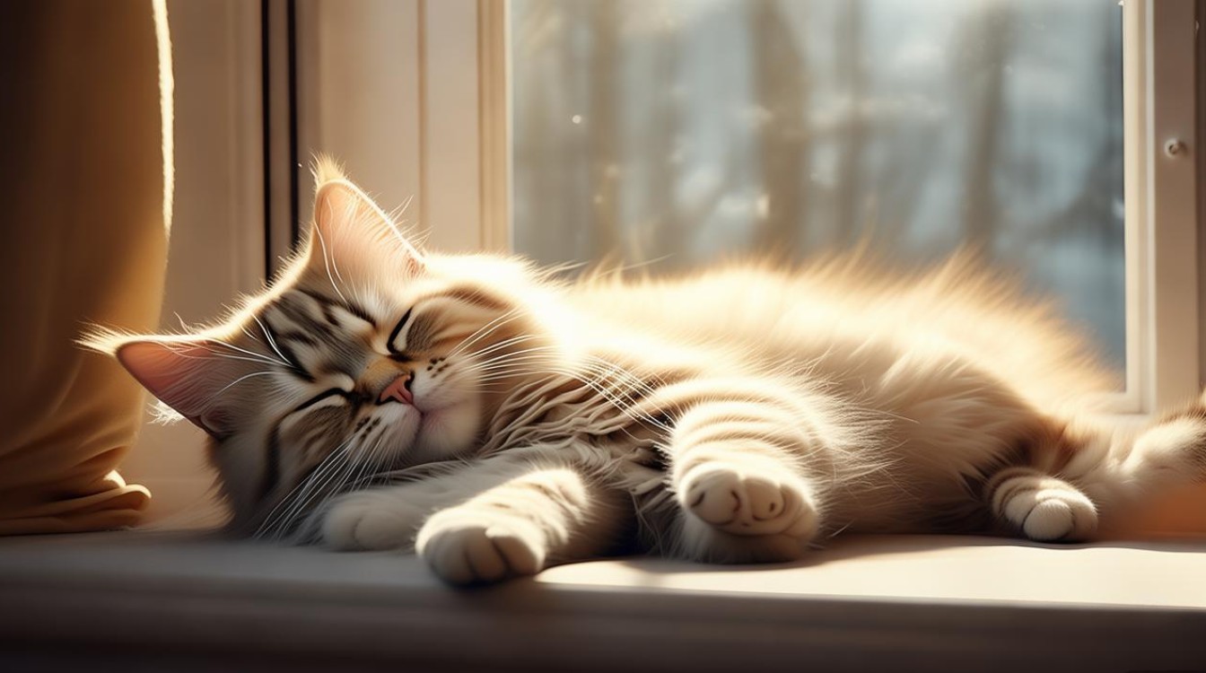 猫咪睡觉肚子抽搐